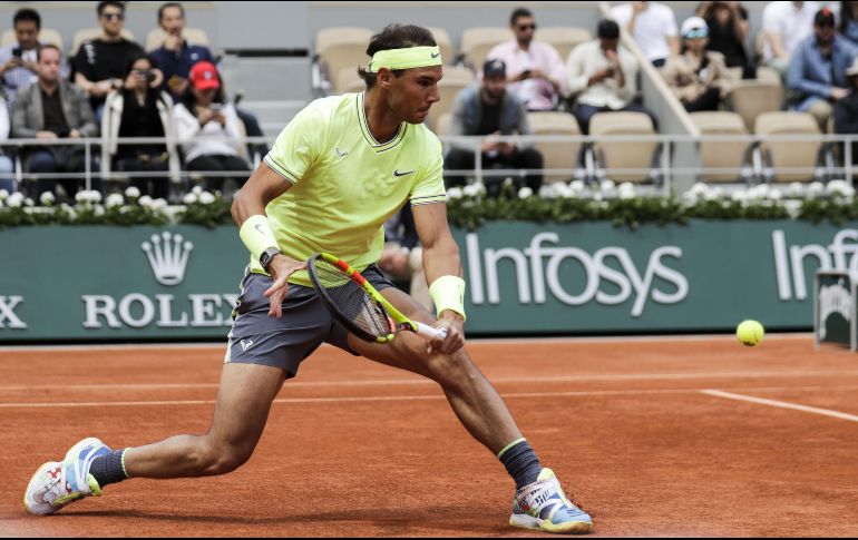 Nadal destacó su gran efectividad al tener pocos errores y la determinación que mostró durante el partido para vencer al teutón. AFP/T. Samson