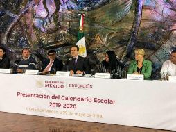 Las clases iniciarán el 26 de agosto de 2019 y terminarán el 6 de julio de 2020. TWITTER / @SEP_mx