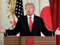 De los 157 mensajes al mes que publicaba Trump en sus primeros seis meses en la Casa Blanca, la cifra ha pasado a 284 veces mensuales. AP/K. Ota