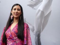La bailarina ofreció una rueda de prensa en el Auditorio Nacional. EL UNIVERSAL