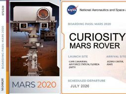 La misión Mars 2020 está programada para ser lanzada en julio del 2020. TWITTER / @MarsCuriosity