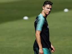Ronaldo lleva sin marcar con Portugal desde el Mundial 2018, en la victoria contra Marruecos (1-0). EFE / R. Antunes
