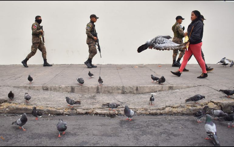 Las tasas de homicidios de entre 103 y 50,3 por cada 100 mil habitantes registradas entre 2015 y 2018 colocan a El Salvador como uno de los países más violentos del mundo. AFP / O. Rivera