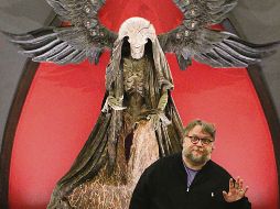 Guillermo del Toro durante el recorrido que ofreció el día de ayer en el MUSA. EL INFORMADOR / A. Camacho