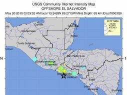 Las autoridades realizan inspecciones en los edificios públicos y se ha pedido a los empleados que no ingresen hasta que se verifique que no hay daños que pongan en peligro sus vidas. EFE/ Servicio Geológico de Estados Unidos