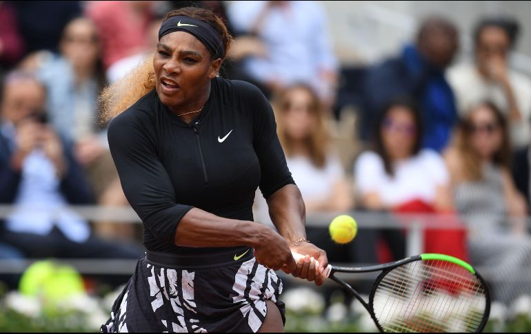 A la más joven de las Williams le bastaron 67 minutos para imponerse a la japonesa. AFP/C. ARCHAMBAULT