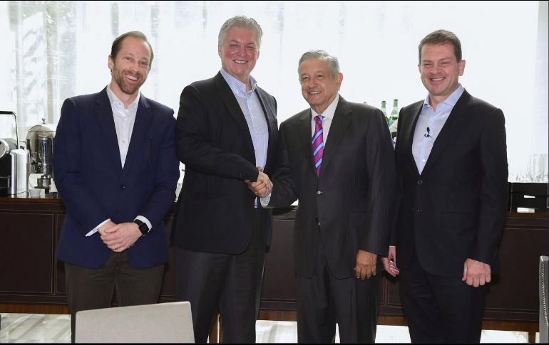 Se espera que en las próximas horas se divulguen los temas tratados en esta entrevista. TWITTER/@lopezobrador_