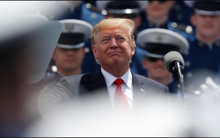 Trump asegura que el arancel será del 5 por ciento al principio y luego irá aumentando. AP/D. Zalubowski