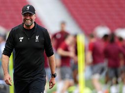 Klopp, sonriente antes de enfrentar a los Spurs: 