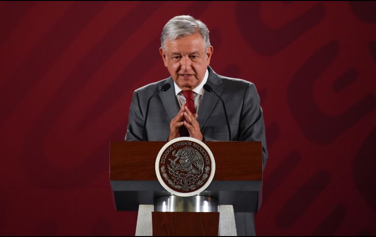 Este viernes el Presidente publica el decreto donde se informa que se suprime la impresión del Diario Oficial de la Federación (DOF) a partir del 1 de julio. AFP / A. Estrella