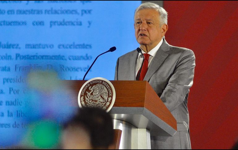 López Obrador envió una misiva a Donald Trump, presidente de Estados Unidos, en la cual lo invitó al diálogo tras las amenazas de imponer aranceles. NTX/A. Guzmán