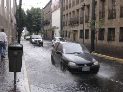 Al momento no se registran accidentes accidentes por la lluvia. EL INFORMADOR / F. Monclova