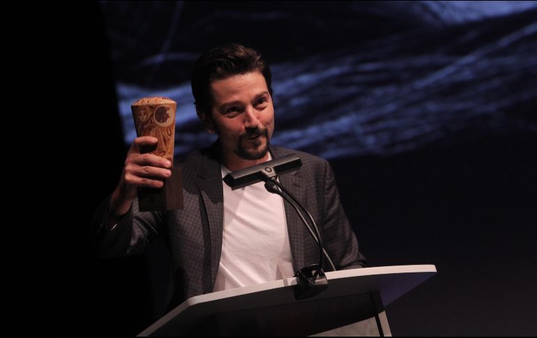 Diego Luna recordó algunos pasajes de su trayectoria y sus diversas facetas en la industria cinematográfica. EL INFORMADOR / E. Barrera