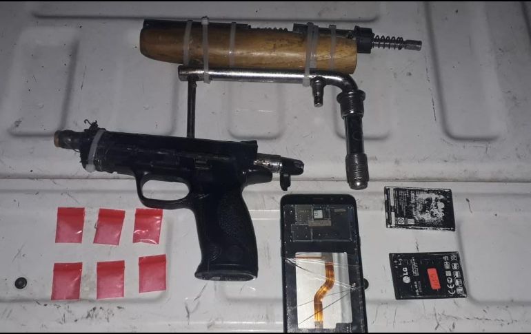 Las armas caseras son peligro incluso para sus usuarios. CORTESÍA