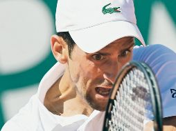 El serbio, número uno del mundo, sigue en busca del título. AP