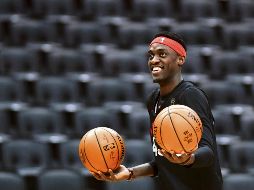 Pascal Siakam fue la figura del primer juego de las Finales al encestar 32 puntos frente a los Warriors, por lo que espera tener una actuación similar esta noche. AP / N. Denette