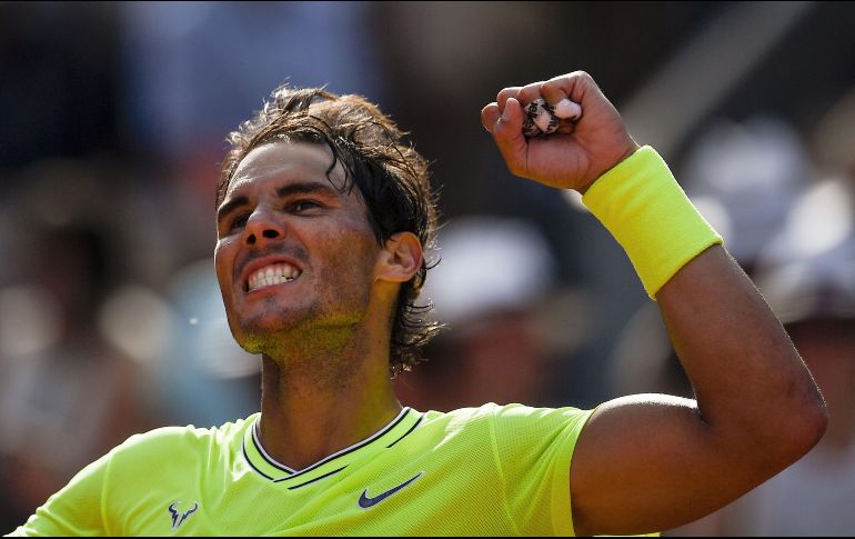 Nadal jugará contra el japonés Kei Nishikori  (7) o el francés Benoît Paire (38) . AFP/C. ARCHAMBAULT
