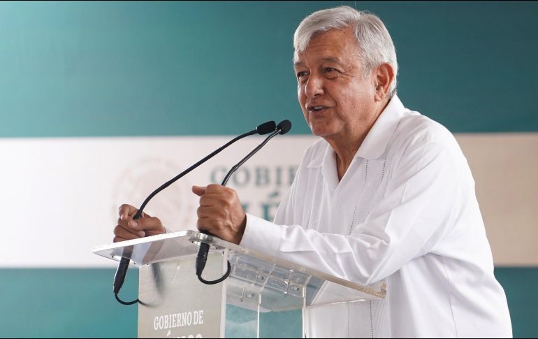 El evento se realiza en las instalaciones de la Administración Portuaria Integral, a escasos metros de los terrenos de la refinería. NTX / ARCHIVO