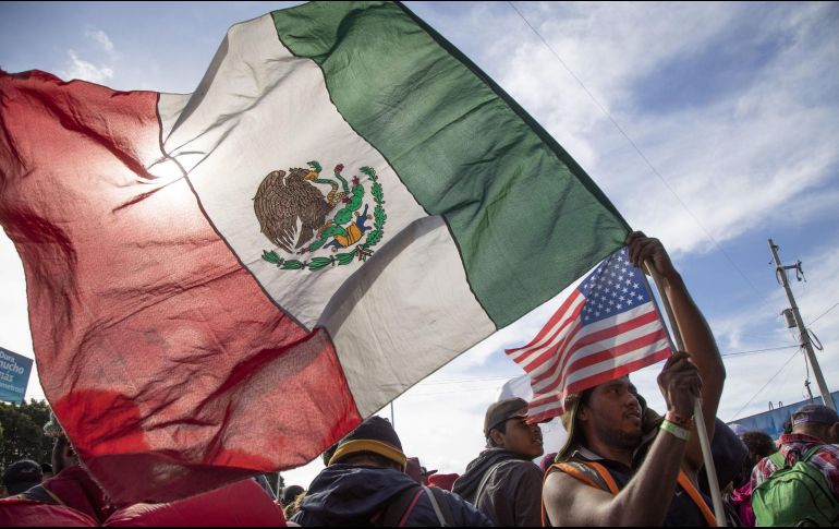 El titular de la SRE dice que buscarán implementar un acuerdo con Estados Unidos y los estados de origen migratorio, para así evitar la migración forzada por la pobreza. NTX / ARCHIVO