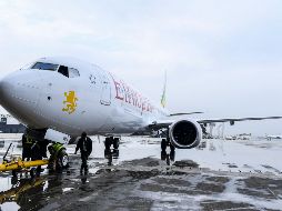 Los 737 MAX fueron suspendidos de vuelo después de que murieran 346 personas en dos accidentes mortales, el primero en Indonesia en octubre y el segundo en Etiopía en marzo. EFE/ARCHIVO