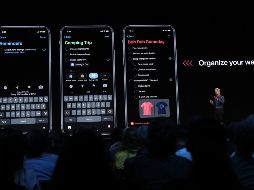 El modo oscuro estará disponible en la actualización de iOS 13. AFP / J. Sullivan
