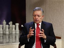 Aunque tiene varias prioridades durante su mandato de cuatro años, Arturo Zaldívar expone su preocupación sobre la corrupción. SUN/D. Sánchez