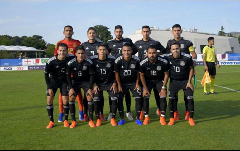 Las anotaciones del Tricolor cayeron en la primera parte del partido. ESPECIAL /  miseleccion.mx