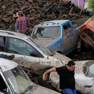 Así luce San Gabriel tras el desbordamiento de río