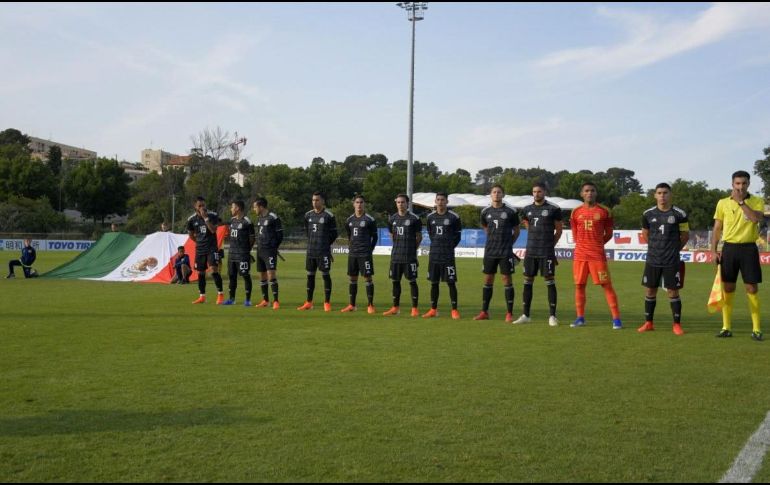 Ismael Govea e Ían Torres, a los minutos 5 y 7, respectivamente, dieron la ventaja al Tricolor. TWITTER / @miseleccionmx