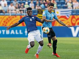 Los ecuatorianos sorprendieron a los uruguayos, ayer en Polonia. EFE