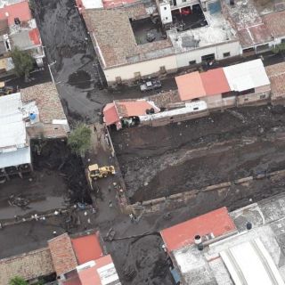 Red de agua en San Gabriel, totalmente destruida; anuncian reconstrucción