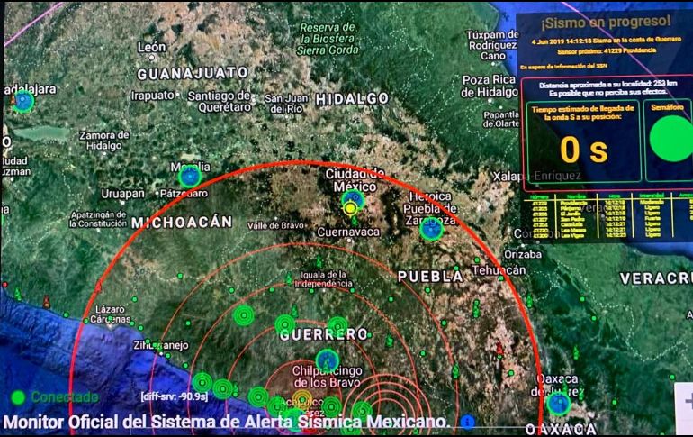 Por el momento, autoridades siguen con los recorridos para descartar daños. TWITTER / @PC_Guerrero