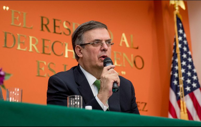 La reunión de Marcelo Ebrard se llevará acabo en la Casa Blanca y se tiene un 80 % de posibilidades de que haya 
