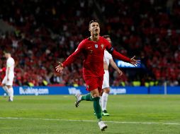 Cristiano anota al 25' y después al 88' y al 90'. AP/A. Franca