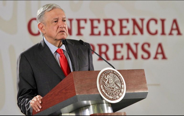 El Presidente reitera que su administración trabaja sin amenazas y sin balandronadas. NTX / J. Lira