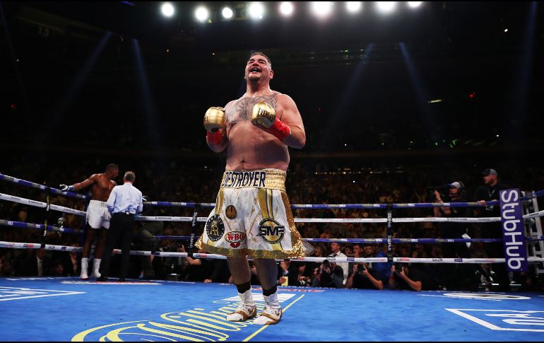 Ruiz venció por nocaut técnico en siete rounds al británico Anthony Joshua, para dar una de las sorpresas más grandes en la historia del boxeo mexicano y mundial de los últimos años. AFP / ARCHIVO