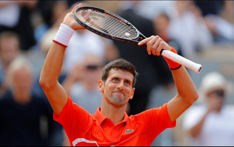 El tenista de Belgrado está teniendo un recorrido perfecto en París, donde es el único jugador que no ha perdido ningún set. AP / M. Euler