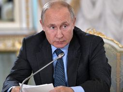 Putin acusó a EU de evitar las negociaciones para renovar un tratado de control de armas que expira en 2021. AFP / A. Nikolsky