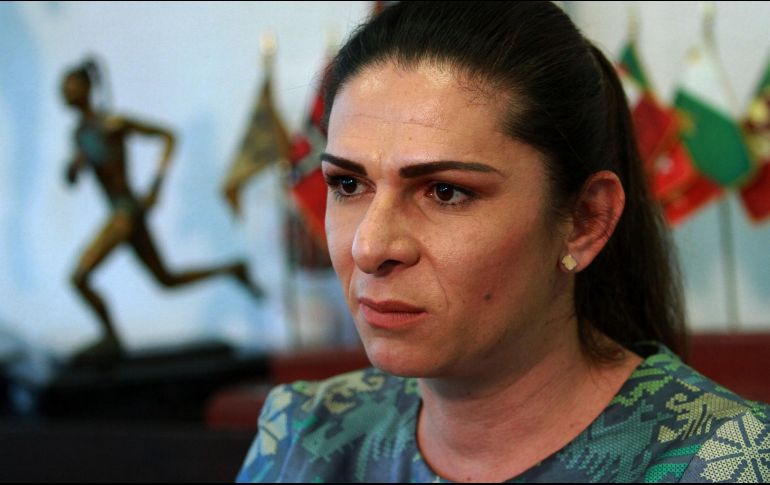 Las declaraciones de la ex atleta causó molestias, a lo que Guevara señaló, ''los que entienden siguen adelante y quienes no hacen su berrinche y persisten a entrar a lo mediático''. NTX / ARCHIVO