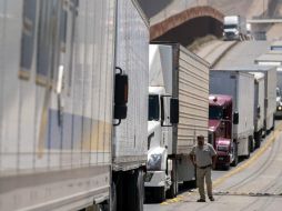 Trump anunció sorpresivamente la semana pasada la aplicación de gravámenes a todas las importaciones mexicanas a partir del 10 de junio, comenzando en un 5% y aumentando mensualmente hasta un 25 por ciento. AFP / H. Martínez