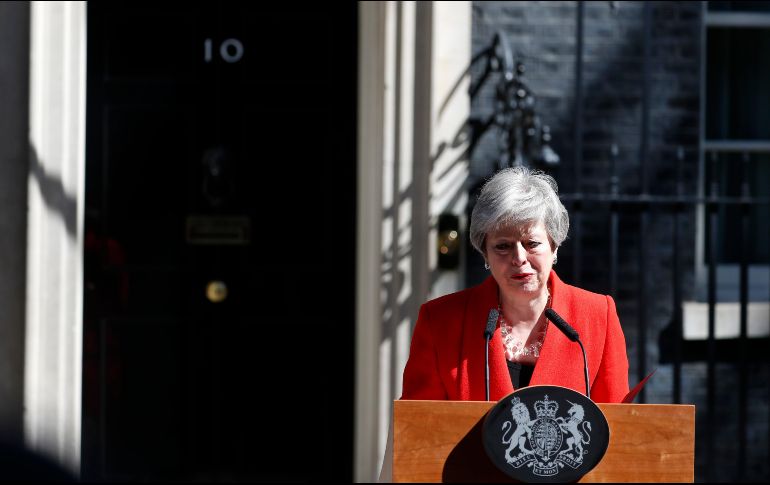 May no tiene previsto para este viernes ningún discurso ni comparecencia pública en su último día oficial como jefa del Gobierno británico y líder de los ''tories''. AP / ARCHIVO