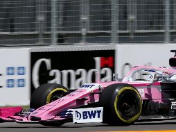 Pérez corrió con neumáticos blandos y después medios, pues al igual que el resto de los participantes trató de probar en una pista que lució sucia. AFP / C. Coates