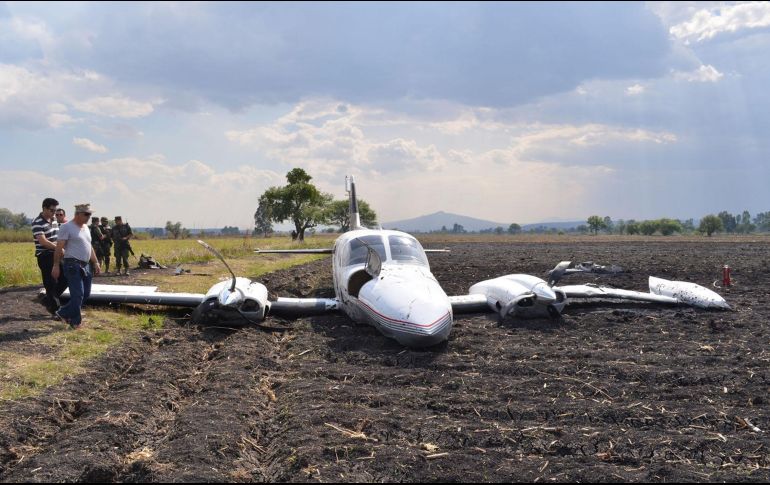 Al interior de la aeronave se localizaron 18 bultos con presunta droga, con un peso aproximado de 490 kilogramos. NTX/ARCHIVO