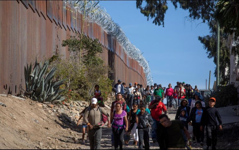 México se comprometió a adoptar ''medidas enérgicas para detener la marea de la migración'' a través del país. NTX / ARCHIVO