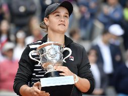 La octava jugadora del mundo subirá en la próxima lista al segundo lugar de la clasificación WTA. EFE / J. De Rosa