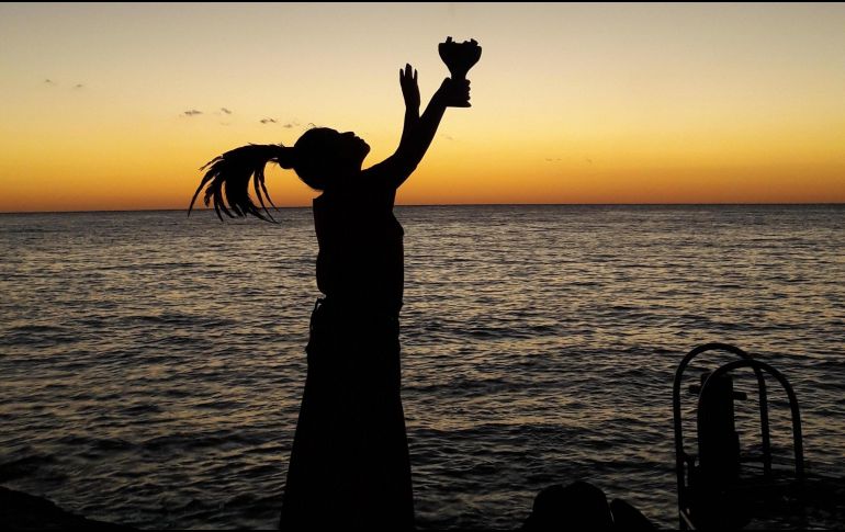 El pueblo del maíz. La representación sigue de forma puntual los rituales mayas. EL INFORMADOR / C. Cerda