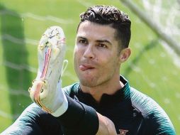 Cristiano Ronaldo, el gol de los lusitanos. AFP