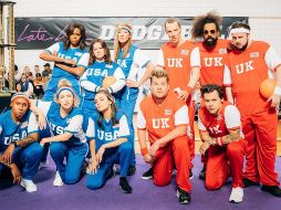 El equipo de Michelle se compone por Melissa McCarthy, Allison Janney, Lena Waithe, Kate Hudson y Mila Kunis, contra el equipo de James Corden, Harry Styles, John Bradley, Reggie Watts y Benedict Cumberbatch. INSTAGRAM / @latelateshow