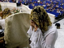 Miembros de La Luz del Mundo denunciaron un clima de intolerancia, ataques, provocaciones, amenazas, burlas y discriminación en su contra, tras la detención de su líder. AFP/U. Ruiz