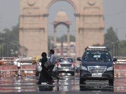 En estas últimas semanas, la temperatura alcanzó entre 45 y 50 grados Celsius, según informan las autoridades. AFP / P. Singh